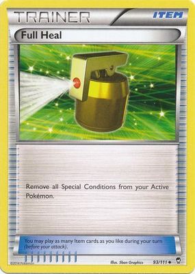 Full Heal - 93/111 - Uncommon XY: Furious Fists Singles