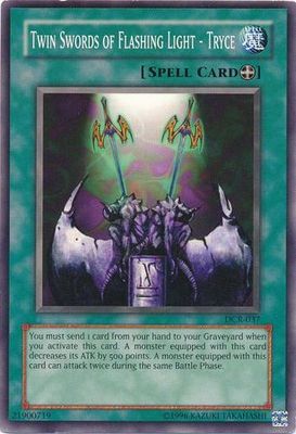 Twin Swords of Flashing Light - Tryce - DCR-037 - Common Unlimited Dark Crisis [DCR] Unlimited Singles