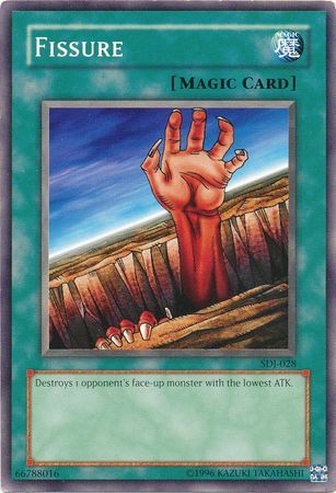 Fissure - SDJ-028 - Common Unlimited Starter Deck: Joey [SDJ] Unlimited Singles