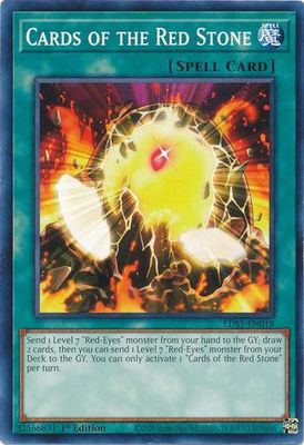 Cards of the Red Stone - LDS1-EN018 - Common 1st Edition Legendary Duelists: Season 1 [LDS1] 1st Edition Singles