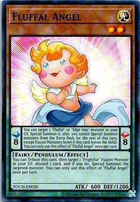 Fluffal Angel - TOCH-EN020 - Super Rare Unlimited Toon Chaos Unlimited Singles