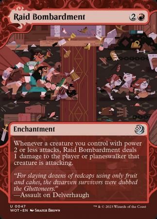 Raid Bombardment 0047 - Wilds of Eldraine Enchanting Tales Singles