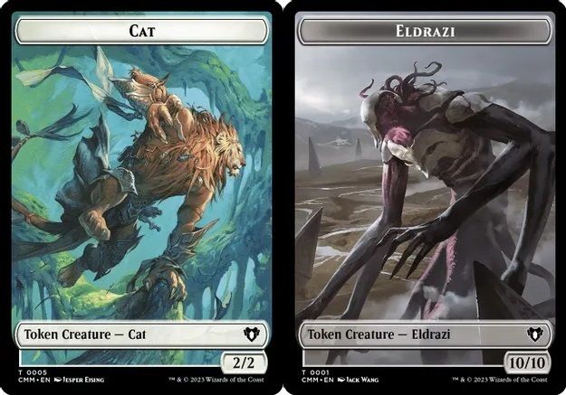 Eldrazi 0001 // Cat 0005 Double Sided Token
Commander Masters Singles.