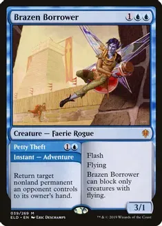 SJ Brazen Borrower - Throne of Eldraine (ELD) Throne of Eldraine