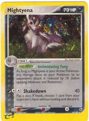 SJ Mightyena - 10/109 - Holo Rare
Ex Ruby &amp; Sapphire Singles