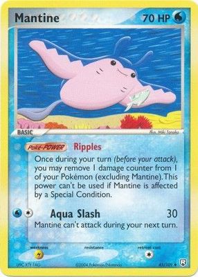 Mantine - 45/109 - Uncommon
Ex Team Rocket Returns Singles