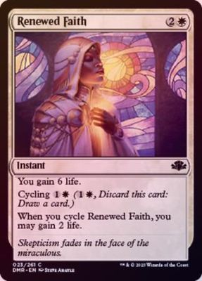 Renewed Faith 023/261 - Foil Dominaria Remastered Foil Singles