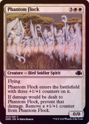 Phantom Flock 020/261 - Foil Dominaria Remastered Foil Singles