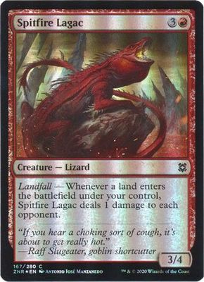 Spitfire Lagac 167/280 - Foil Zendikar Rising Foil Singles