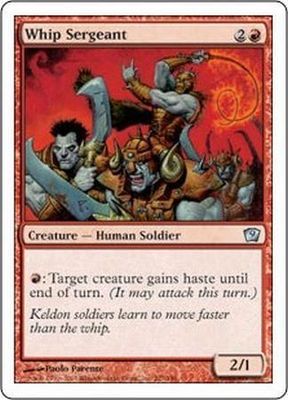 Whip Sergeant
MTG 9th Edition Singles