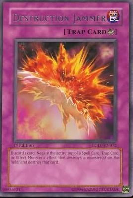 Destruction Jammer - LODT-EN072 - Rare 1st Edition Light of Destruction [LODT] Singles
