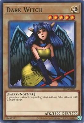 Dark Witch - SRL-EN019 - Common Unlimited (25th Reprint) Spell Ruler 25th Anniversary Singles