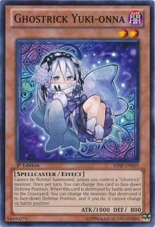 Ghostrick Yuki-onna - SHSP-EN019 - Common 1st Edition
Shadow Specters 1st Edition Singles (Espanol)