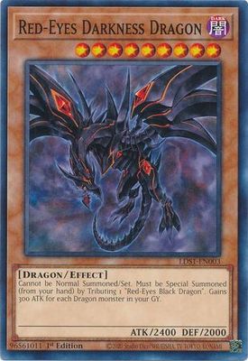 Red-Eyes Darkness Dragon - LDS1-EN003 - Common 1st Edition Legendary Duelists: Season 1 [LDS1] 1st Edition Singles