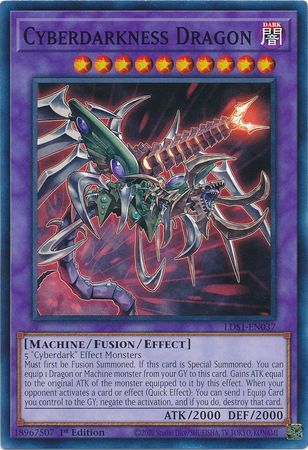 Cyberdarkness Dragon - LDS1-EN037 - Common 1st Edition
Legendary Duelists: Season 1 [LDS1] 1st Edition Singles