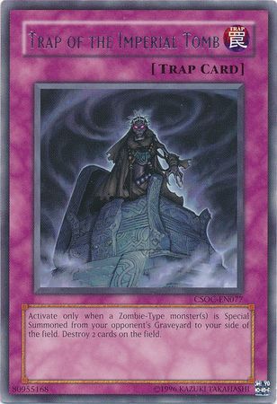 Trap of the Imperial Tomb - CSOC-EN077 - Rare Unlimited Crossroads of Chaos [CSOC] Unlimited Singles