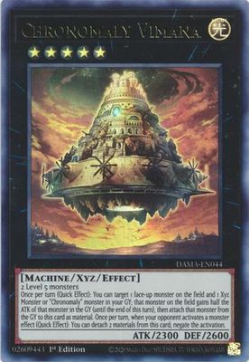 Chronomaly Vimana - DAMA-EN044 - Ultra Rare 1st Edition
Dawn of Majesty 1st Edition Singles