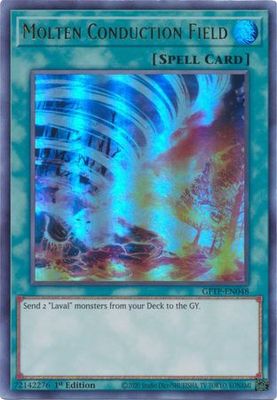 Molten Conduction Field - GFTP-EN048 - Ultra Rare 1st Edition
Ghosts From The Past 1st Edition Singles
