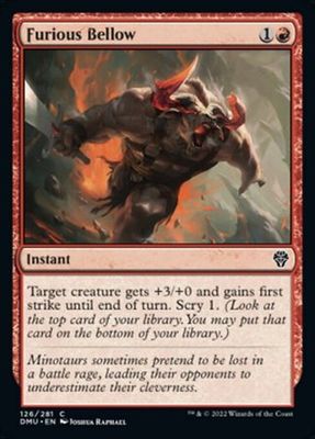 Furious Bellow 126/281
Dominaria United Single