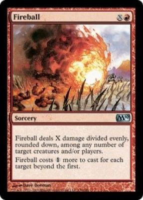 Fireball 136/249 - Magic 2010 (M10) Singles
