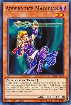 Apprentice Magician - SR08-EN014 - Common 1st Edition Structure Deck: Order of the Spellcasters Singles