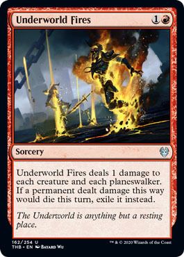 Underworld Fires 162/254 - Theros: Beyond Death Singles (Español)