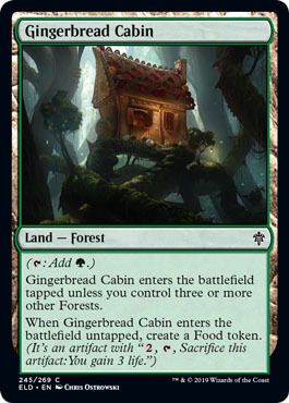 Gingerbread Cabin 245/269
Throne of Eldraine Singles (Español)