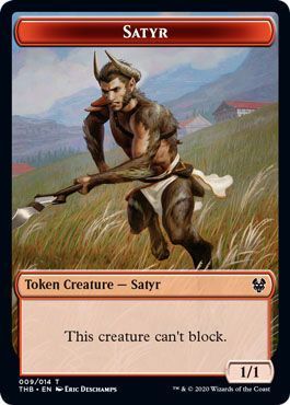 Satyr Token 009 - THB Theros: Beyond Death Singles