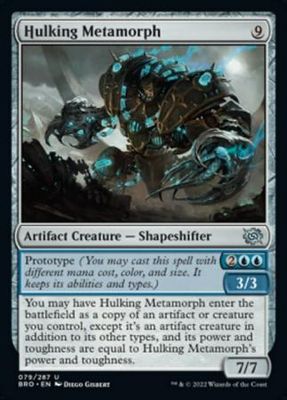 Hulking Metamorph 079/287 The Brothers&#39; War Singles (Español)