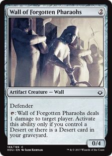 Wall of Forgotten Pharaohs 168/199 Hour of Devastation Singles -español-