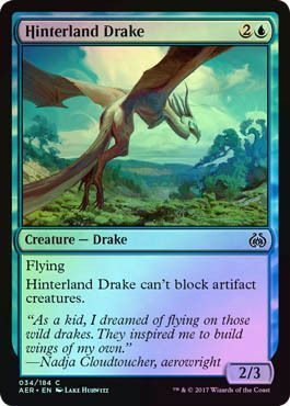 Hinterland Drake 034/184 - Foil Aether Revolt Foil Singles