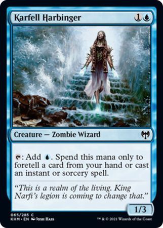Karfell Harbinger 065/285 Kaldheim Singles