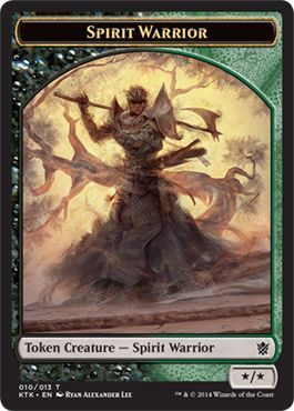 Spirit Warrior Token 010 - KTK
Khans of Tarkir Singles(Español)