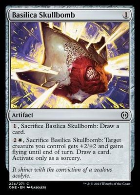 Basilica Skullbomb 224/271
Phyrexia All Will Be One Singles (Español)
