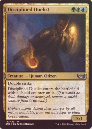 Disciplined Duelist 182/281 - Foil
Streets of New Capenna Foil Singles