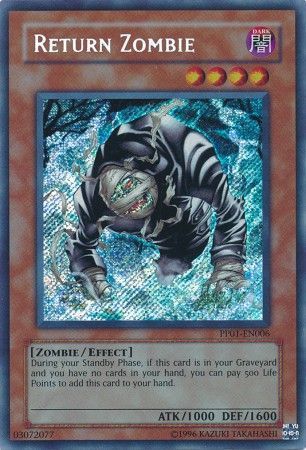Return Zombie - PP01-EN006 - Secret Rare
Premium Pack: Series PP01 &amp; PP02 Secret Rares