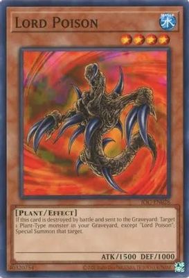 Lord Poison - IOC-EN028 - Common Unlimited (25th Reprint) Invasion of Chaos 25th Anniversary Singles