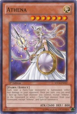 Athena - SDLS-EN012 - Common 1st Edition Structure Deck: Lost Sanctuary 1st Edition Singles