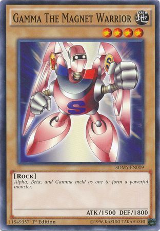 Gamma The Magnet Warrior - SDMY-EN009 - Common 1st Edition
Structure Deck: Yugi Muto [SDMY]