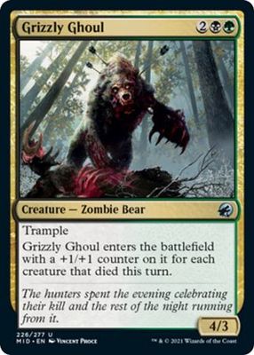 Grizzly Ghoul 226/277 - Innistrad: Midnight Hunt Singles