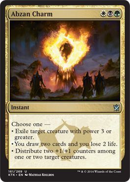 Abzan Charm 161/269
Khans of Tarkir Singles