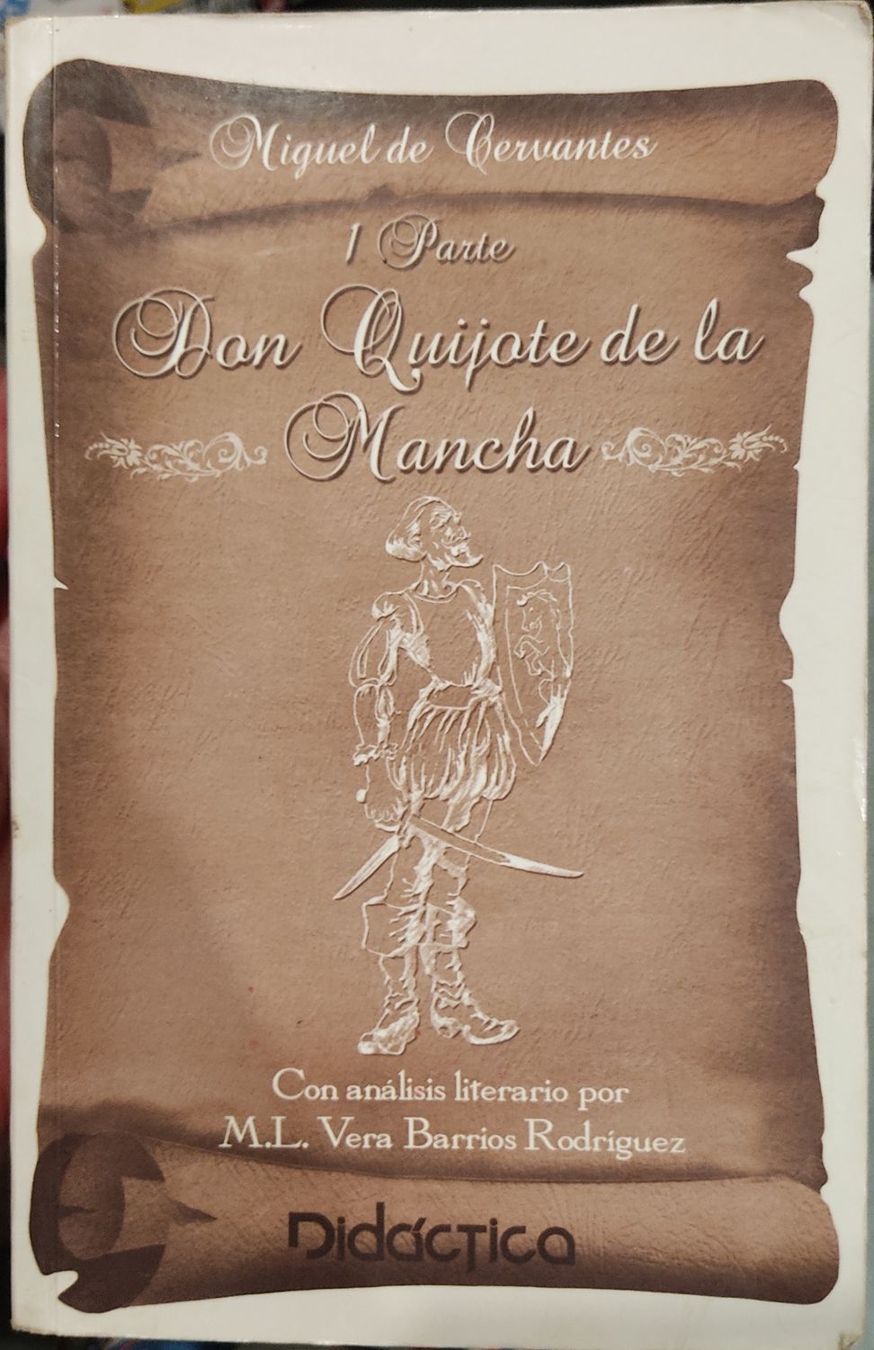 TS Don Quijote de la Mancha Libro Espanol