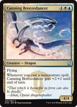 Cunning Breezedancer 215/264 Dragons of Tarkir Singles