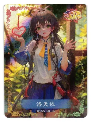 Luo Tianyi SR HYSN-SR-26 Flower Girl Goddess Story Anime TCG CCG Card