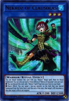 Nekroz of Clausolas - DUPO-EN085 - Ultra Rare 1st Edition
Duel Power 1st Edition Singles (Espanol)