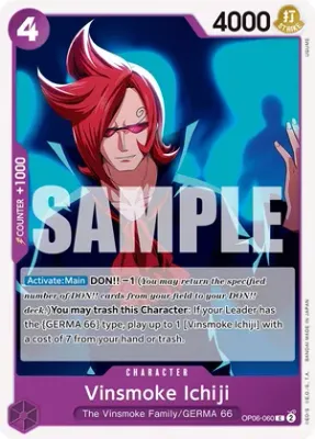 Vinsmoke Ichiji (060) - Wings of the Captain (OP06)
Wings of the Captain