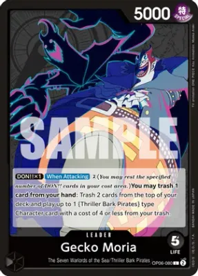 Gecko Moria (080) - Wings of the Captain (OP06) Wings of the Captain