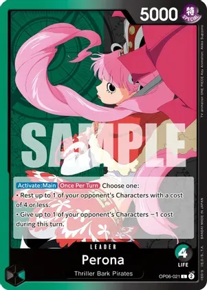 Perona (021) - Wings of the Captain (OP06) Wings of the Captain