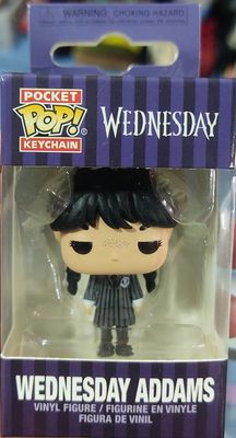 SJ Wednesday Addams Pocket Pop Keychain