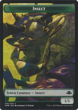 Insect // Griffin Double-sided-Foil- Token - Dominaria Remastered (DMR)
Dominaria Remastered